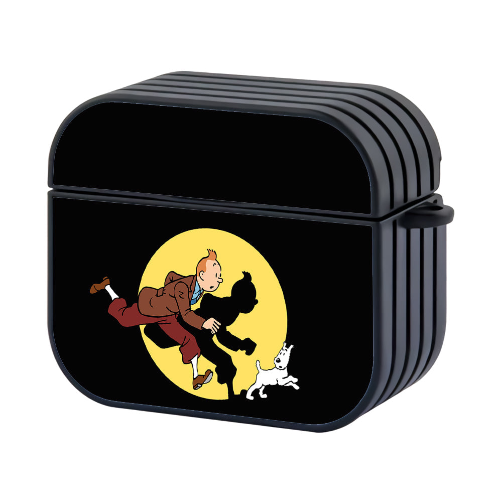 The Adventures Of Tintin Hard Plastic Case Cover For Apple Airpods 4 - Ezzystore