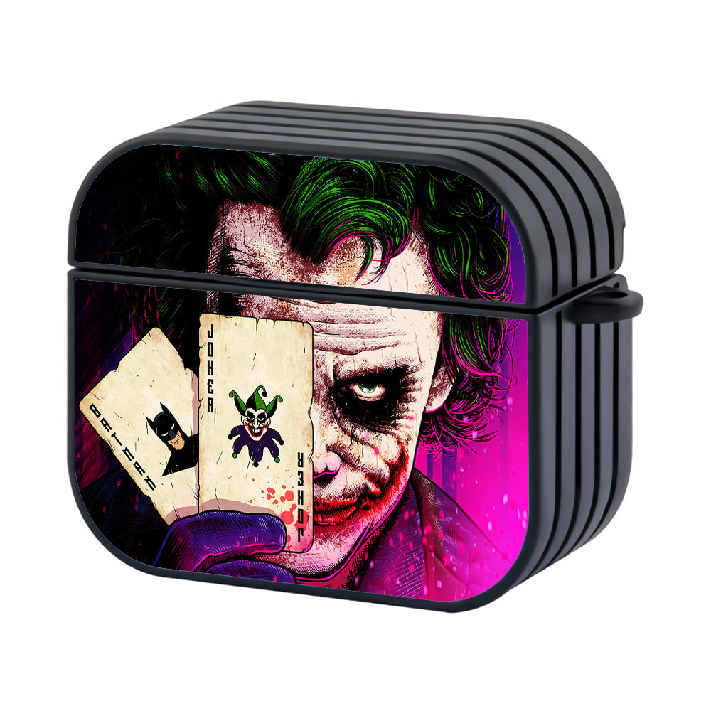 The Clown Joker Logo Card Hard Plastic Case Cover For Apple Airpods 4 - Ezzystore