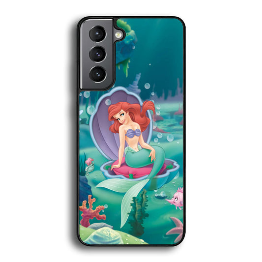 The Little Mermaid Shell House Samsung Galaxy S24 Plus Case - Ezzystore
