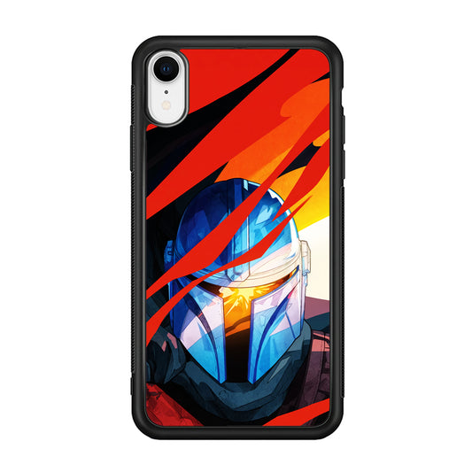 The Mandalorian Starwars Character iPhone XR Case
