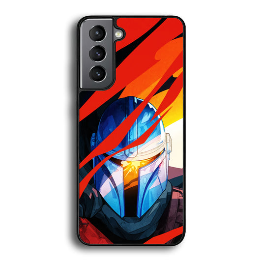 The Mandalorian Starwars Character Samsung Galaxy S21 Case - Ezzystore