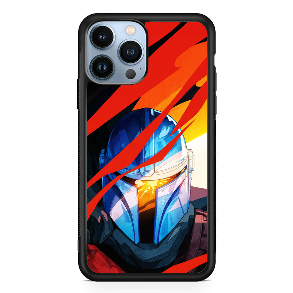 The Mandalorian Starwars Character iPhone 14 Pro Case