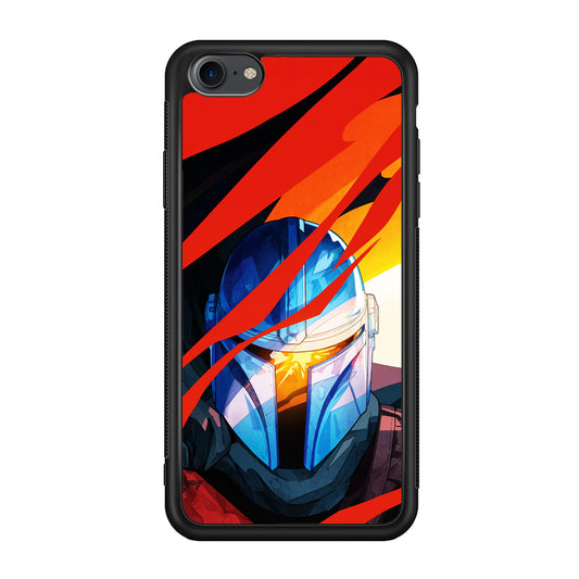 The Mandalorian Starwars Character iPhone 8 Case