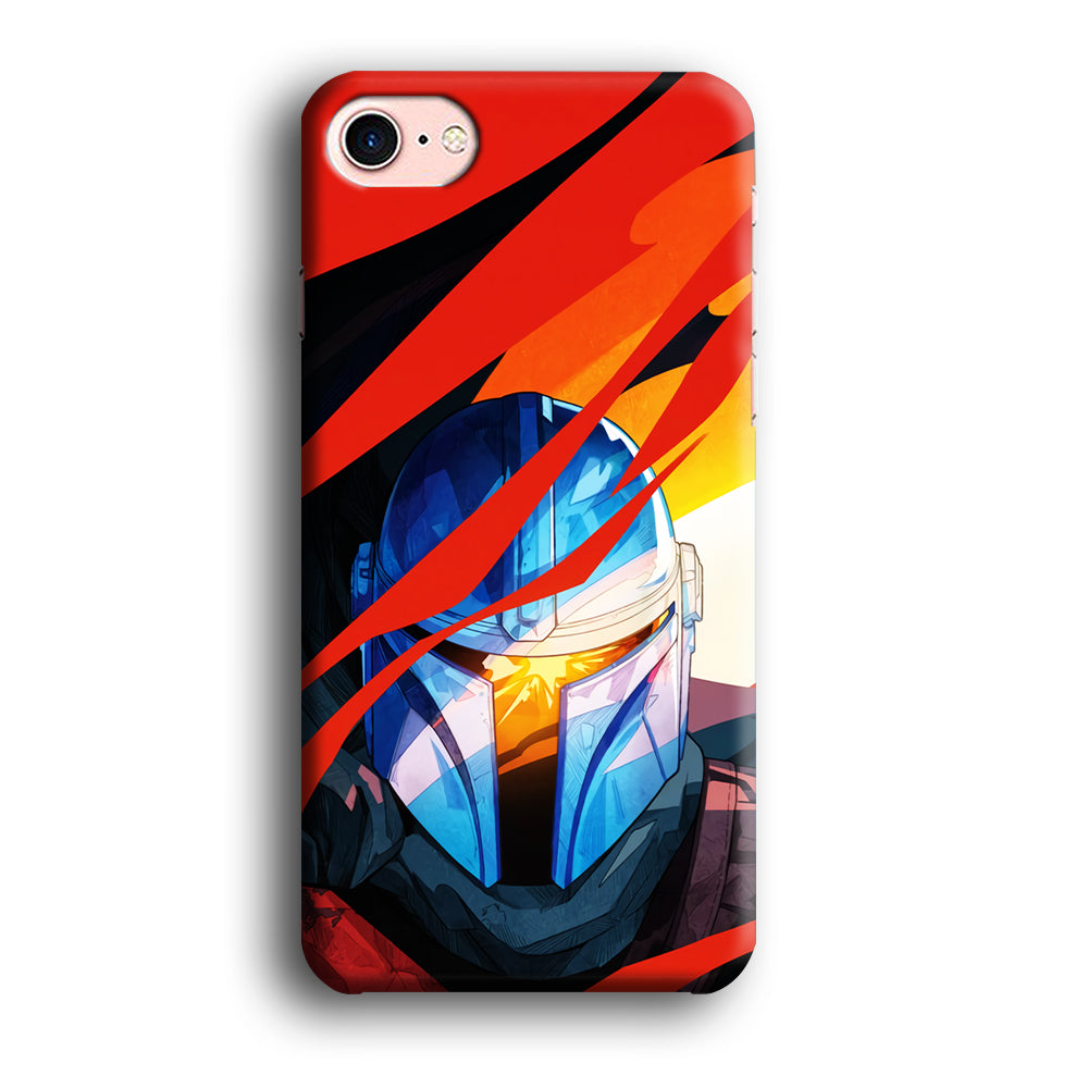 The Mandalorian Starwars Character iPhone 8 Case