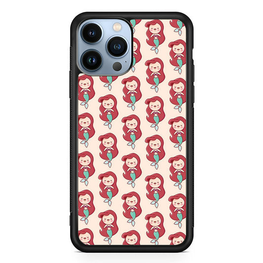 The Little Mermaid Ariel Doodle iPhone 15 Pro Case