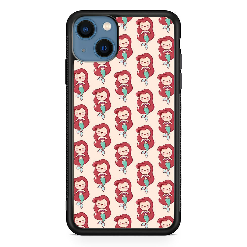The Little Mermaid Ariel Doodle iPhone 14 Case