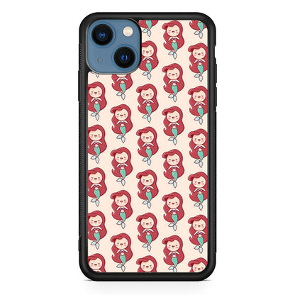 The Little Mermaid Ariel Doodle iPhone 14 Case