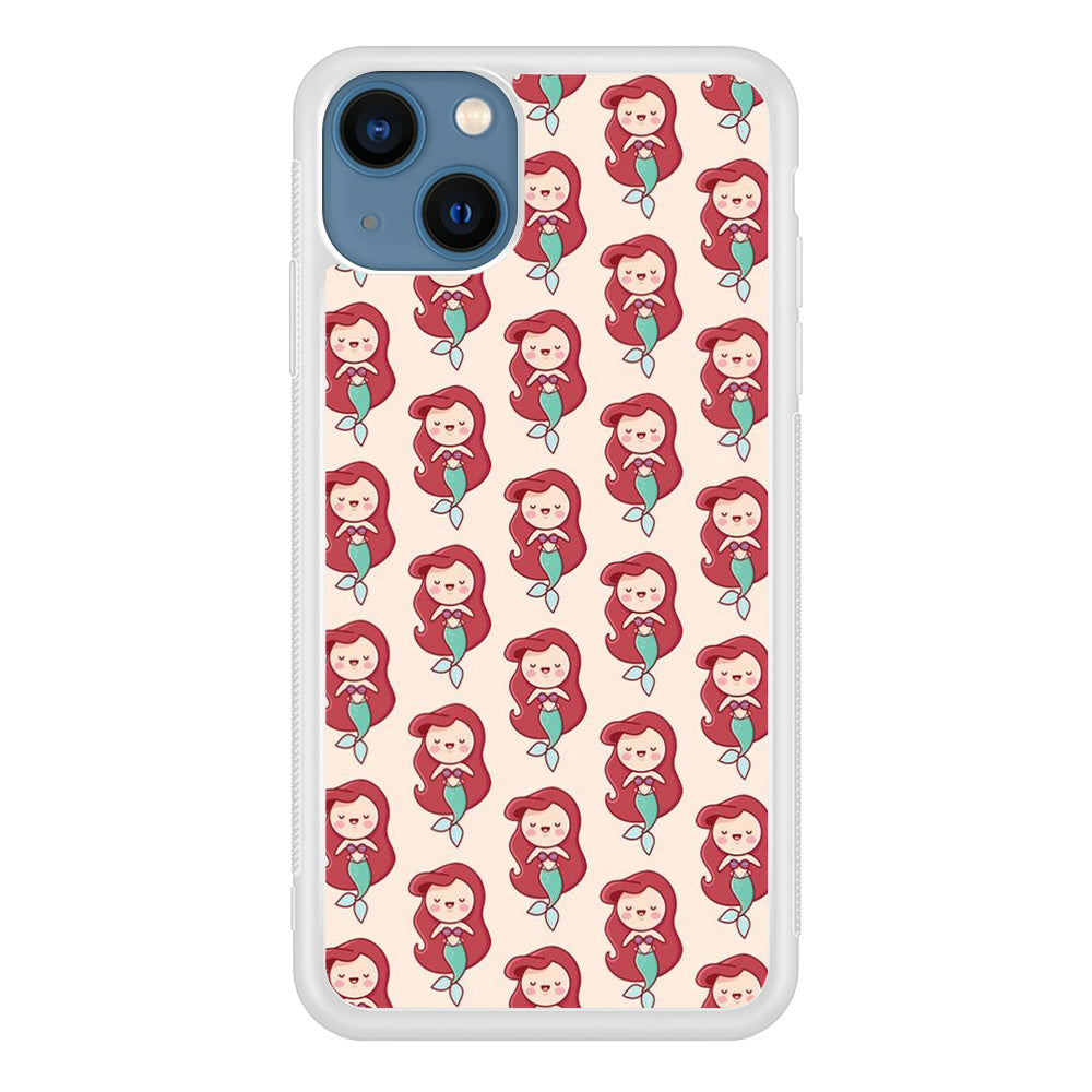 The Little Mermaid Ariel Doodle iPhone 14 Case