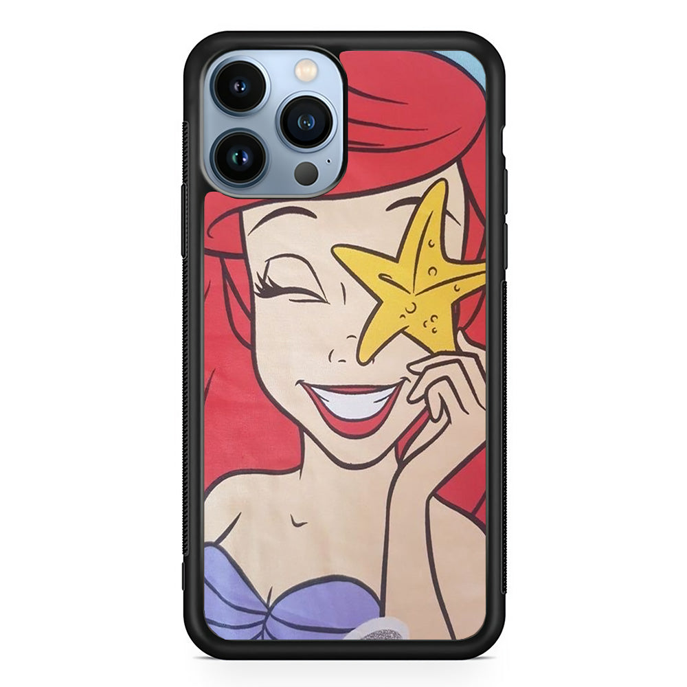 The Little Mermaid Ariel Smile iPhone 14 Pro Max Case