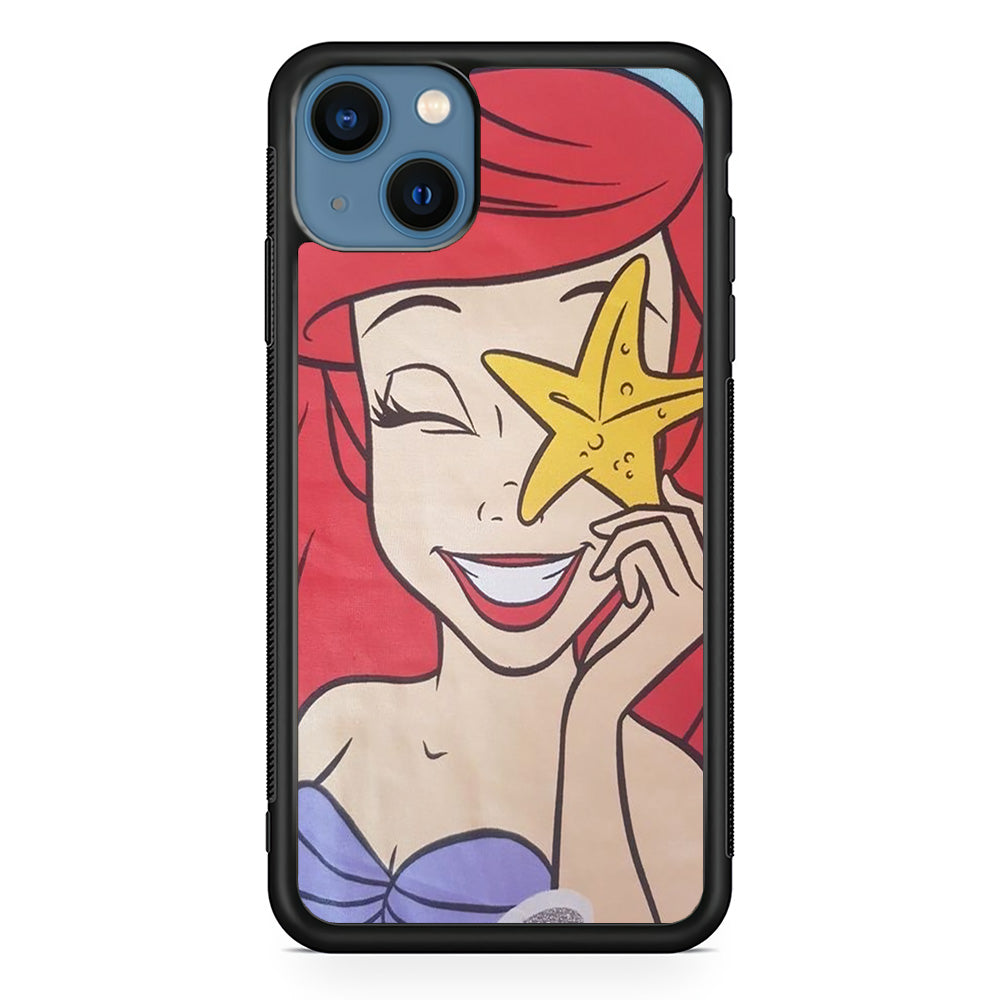 The Little Mermaid Ariel Smile iPhone 14 Case