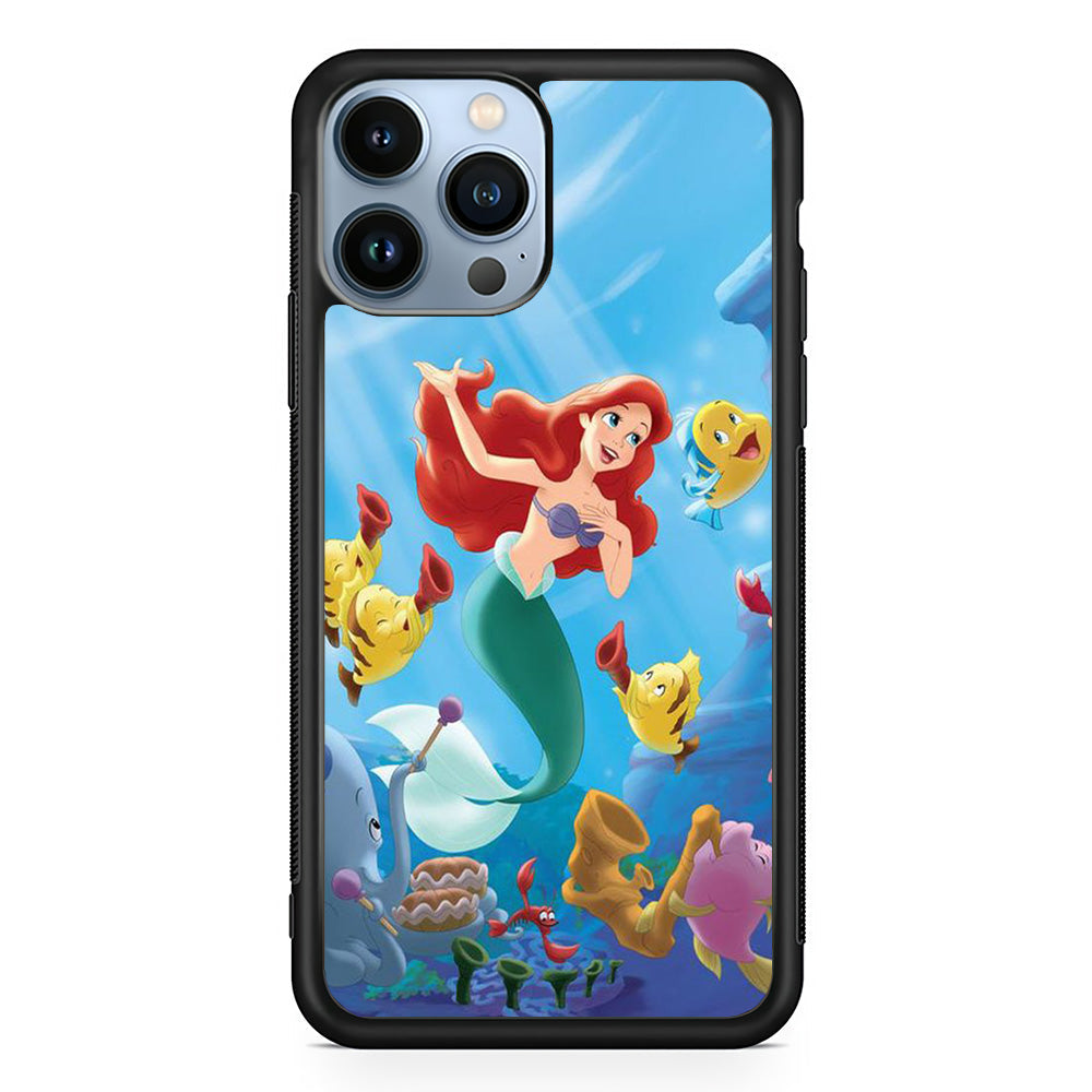 The Little Mermaid Best Friend iPhone 14 Pro Max Case