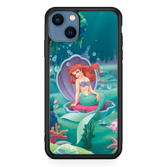 The Little Mermaid Shell House iPhone 14 Case