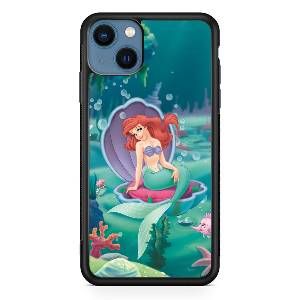 The Little Mermaid Shell House iPhone 15 Case