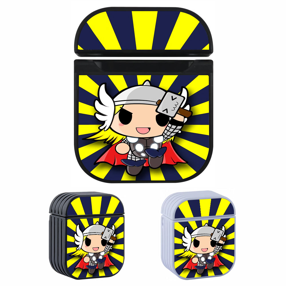 Thor Cute Hard Plastic Case Cover For Apple Airpods