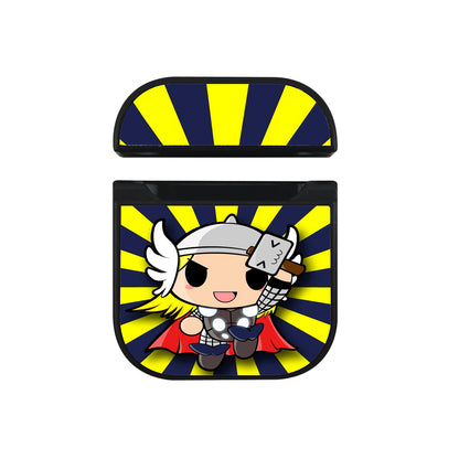 Thor Cute Hard Plastic Case Cover For Apple Airpods