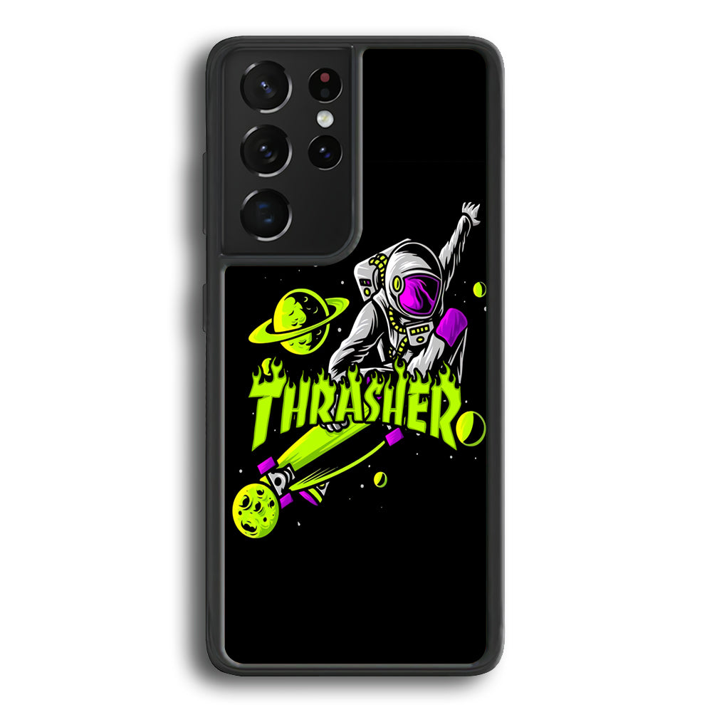 Thrasher Skate Astronaut Samsung Galaxy S24 Ultra Case - Ezzystore