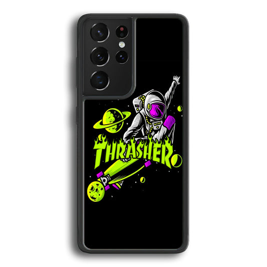Thrasher Skate Astronaut Samsung Galaxy S24 Ultra Case - Ezzystore