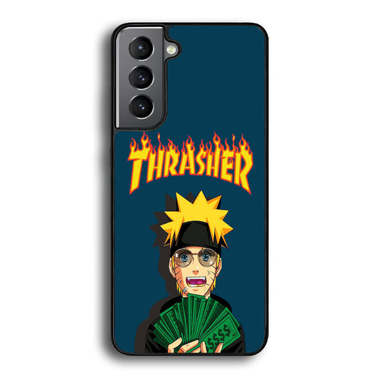 Thrasher Naruto Rich Navy Samsung Galaxy S22 Case - Ezzystore