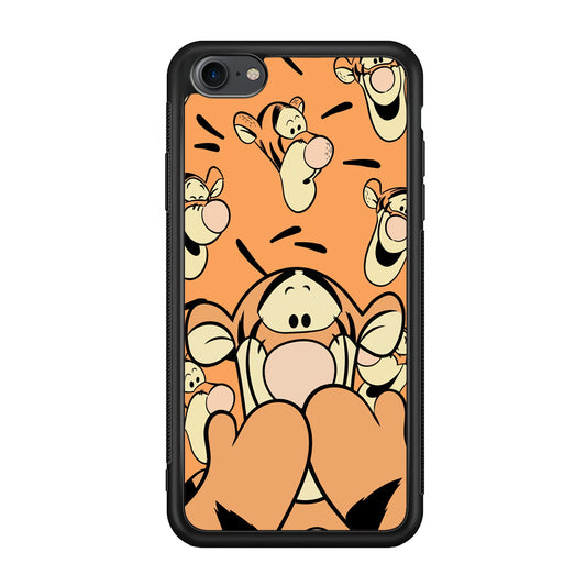 Tiger Winnie The Pooh Expression iPhone 8 Case
