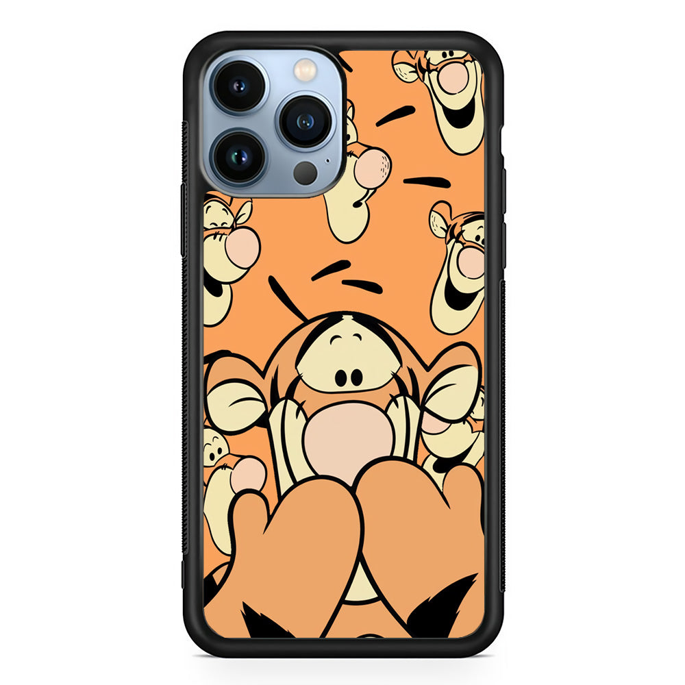 Tiger Winnie The Pooh Expression iPhone 13 Pro Case
