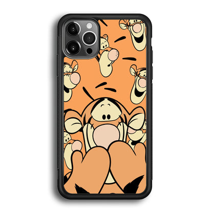 Tiger Winnie The Pooh Expression iPhone 12 Pro Max Case
