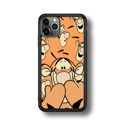 Tiger Winnie The Pooh Expression iPhone 11 Pro Max Case