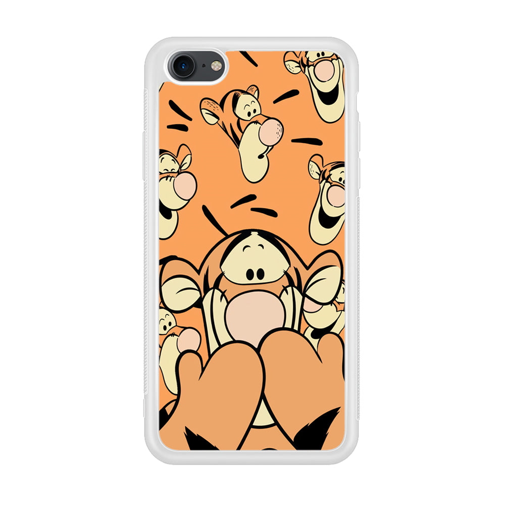 Tiger Winnie The Pooh Expression iPhone 8 Case