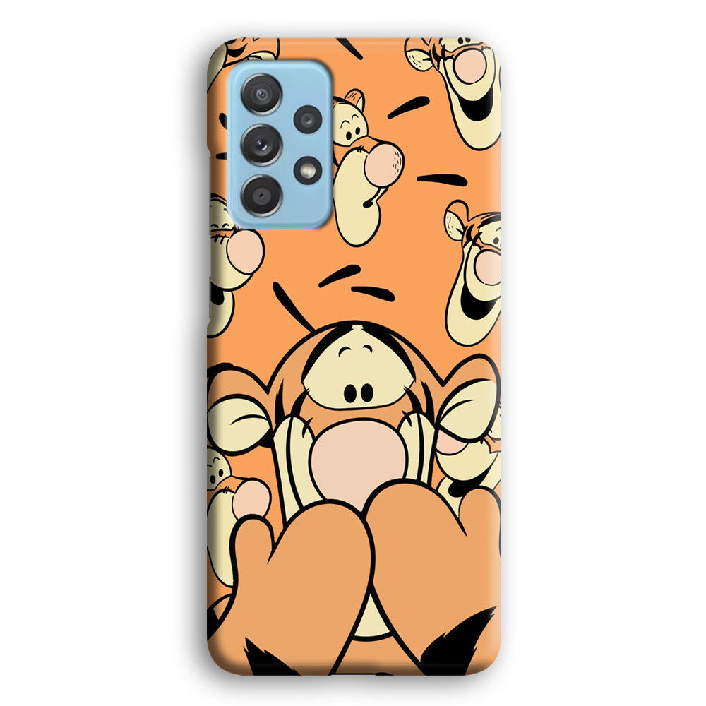 Tiger Winnie The Pooh Expression Samsung Galaxy A72 Case
