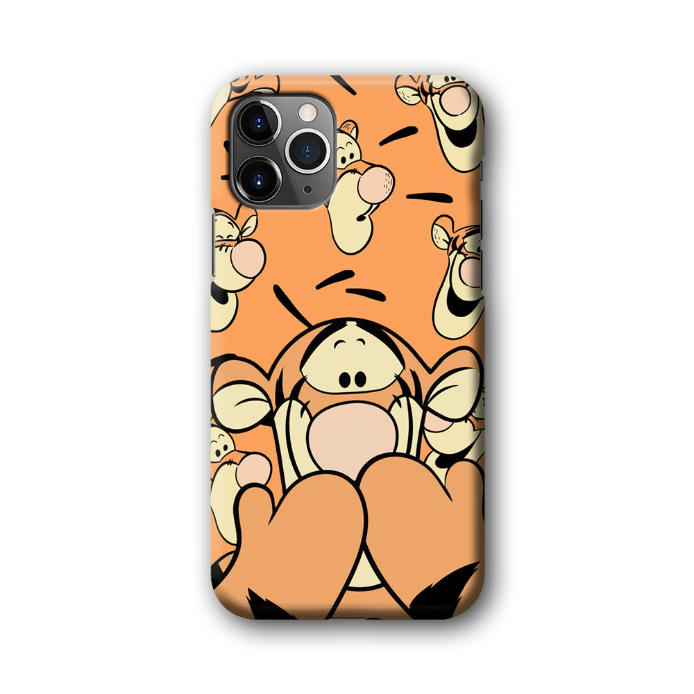 Tiger Winnie The Pooh Expression iPhone 11 Pro Case