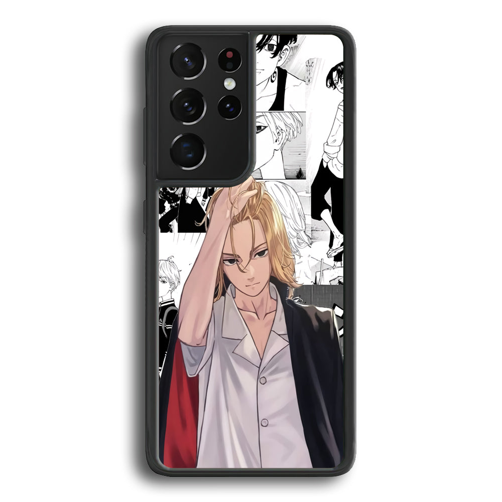 Tokyo Revengers Mikey Manga Samsung Galaxy S24 Ultra Case - Ezzystore