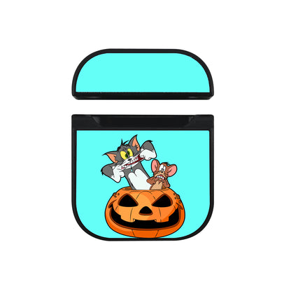 Tom And Jerry Halloween Hard Plastic Case Cover For Apple Airpods