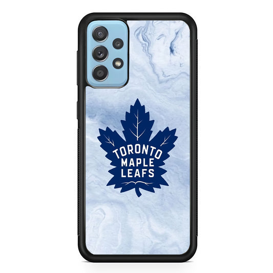 Toronto Maple Leafs Marble Logo Samsung Galaxy A72 Case