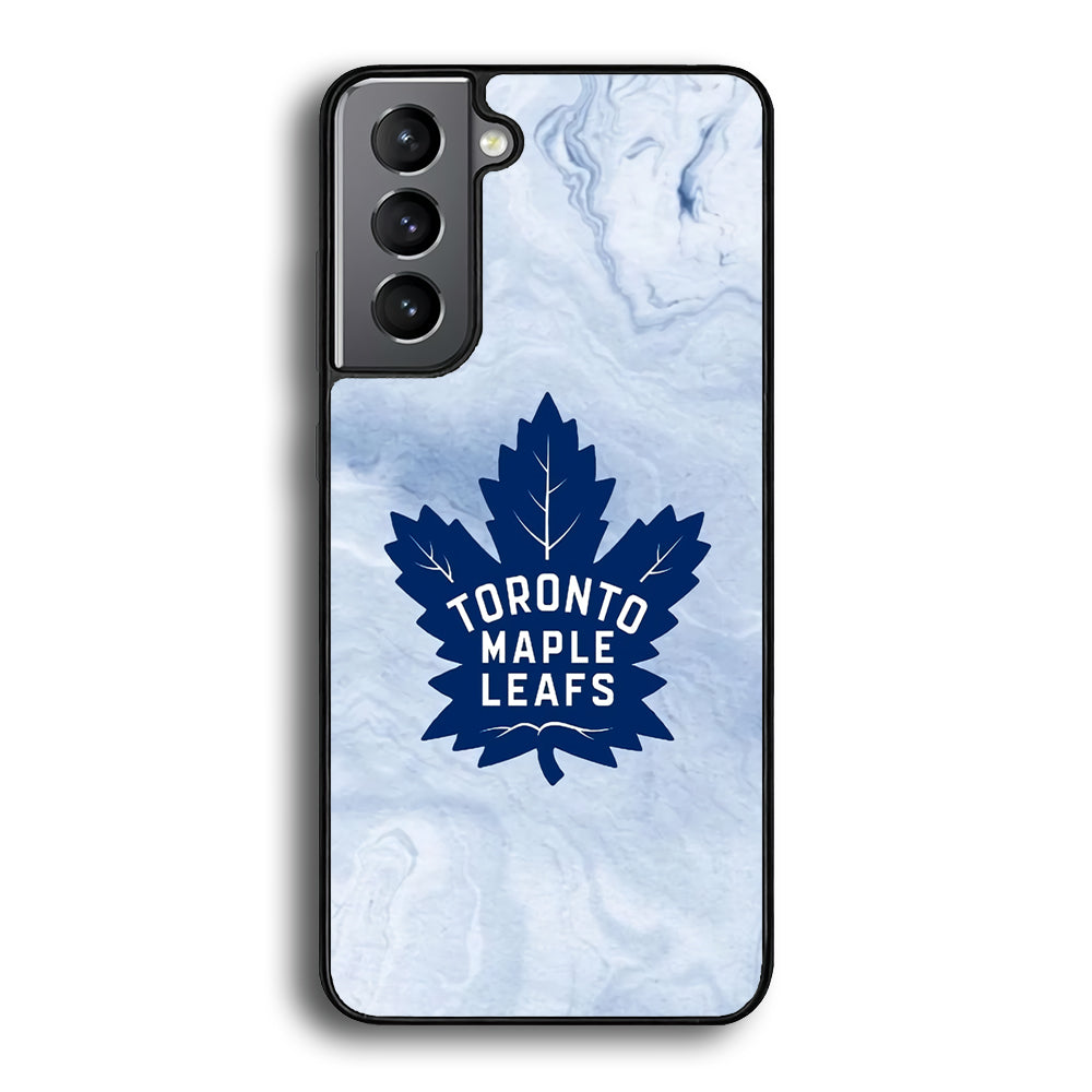 Toronto Maple Leafs Marble Logo Samsung Galaxy S21 Case - Ezzystore