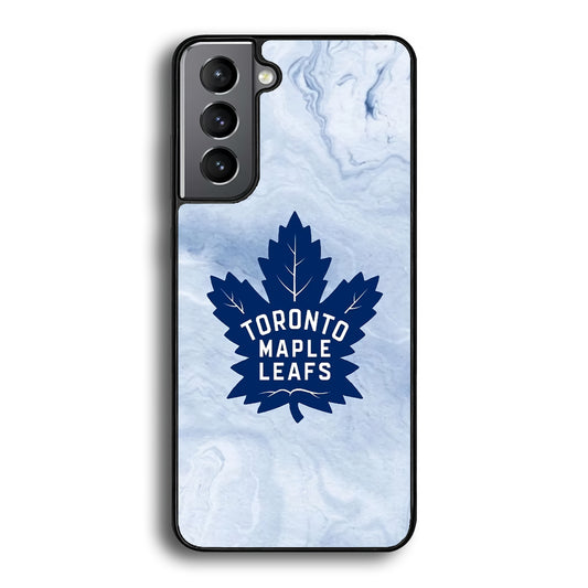 Toronto Maple Leafs Marble Logo Samsung Galaxy S21 Plus Case - Ezzystore