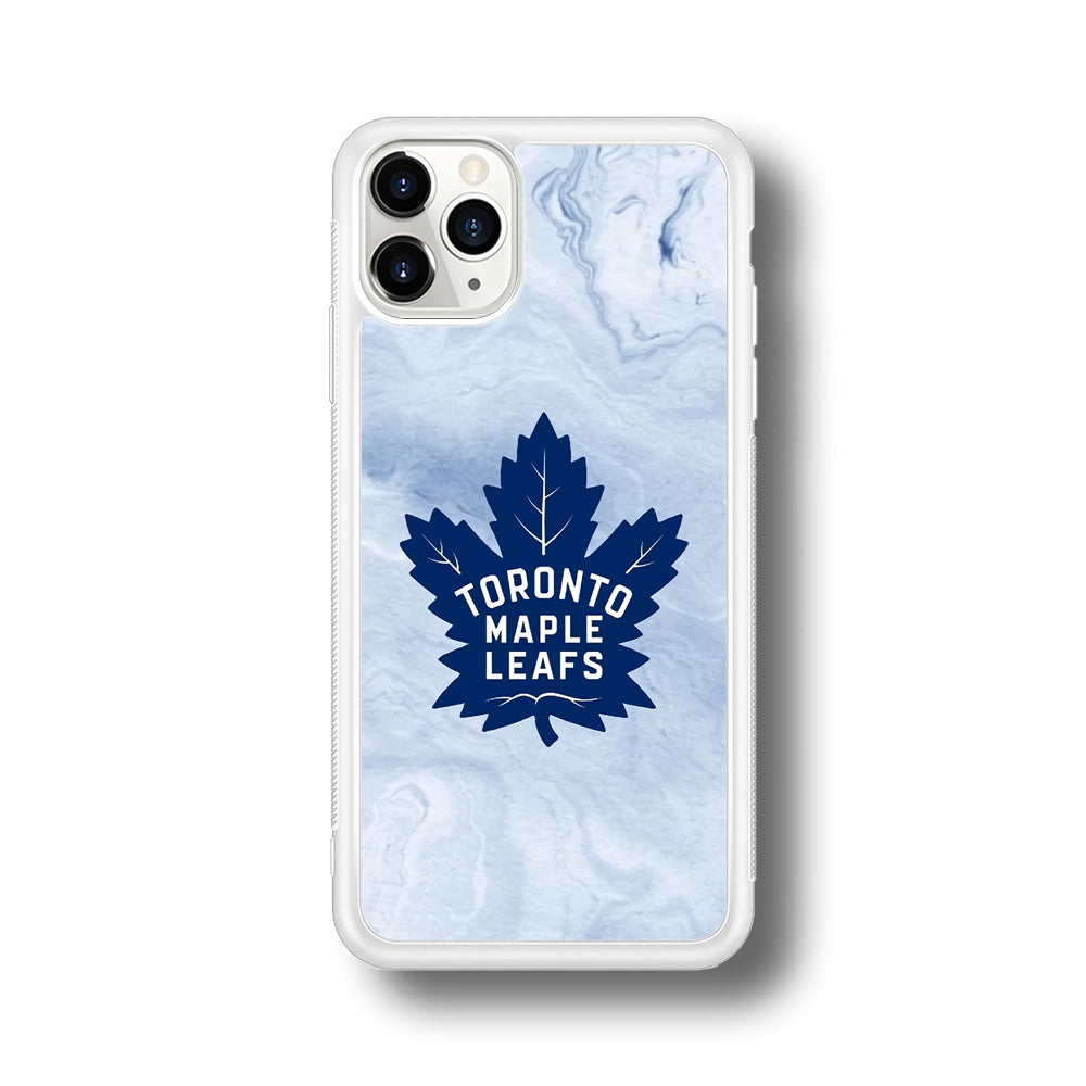 Toronto Maple Leafs Marble Logo iPhone 11 Pro Case