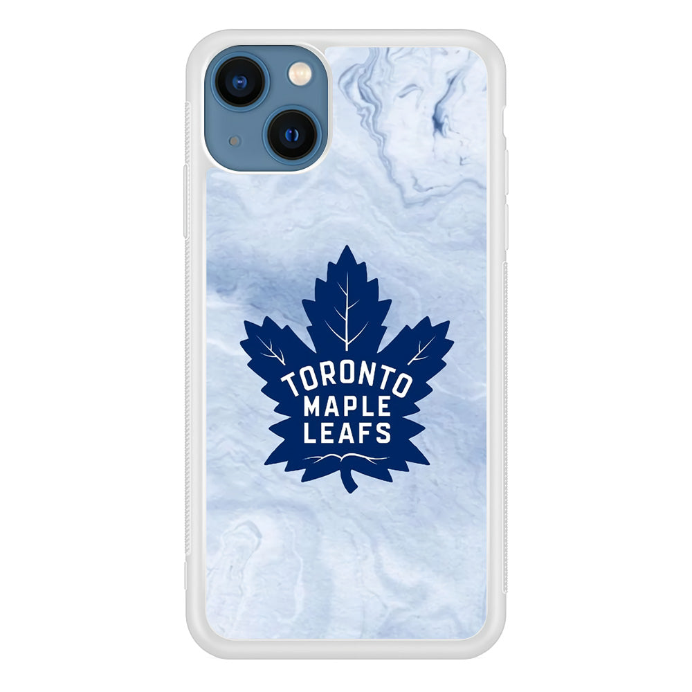 Toronto Maple Leafs Marble Logo iPhone 13 Case