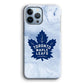 Toronto Maple Leafs Marble Logo iPhone 15 Pro Case