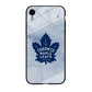 Toronto Maple Leafs Marble Logo iPhone XR Case