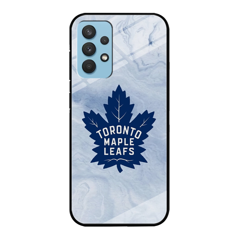 Toronto Maple Leafs Marble Logo Samsung Galaxy A32 Case