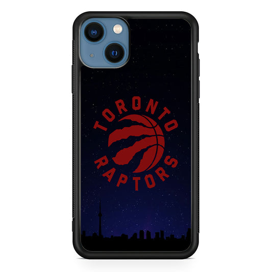 Toronto Raptors Night City iPhone 14 Plus Case