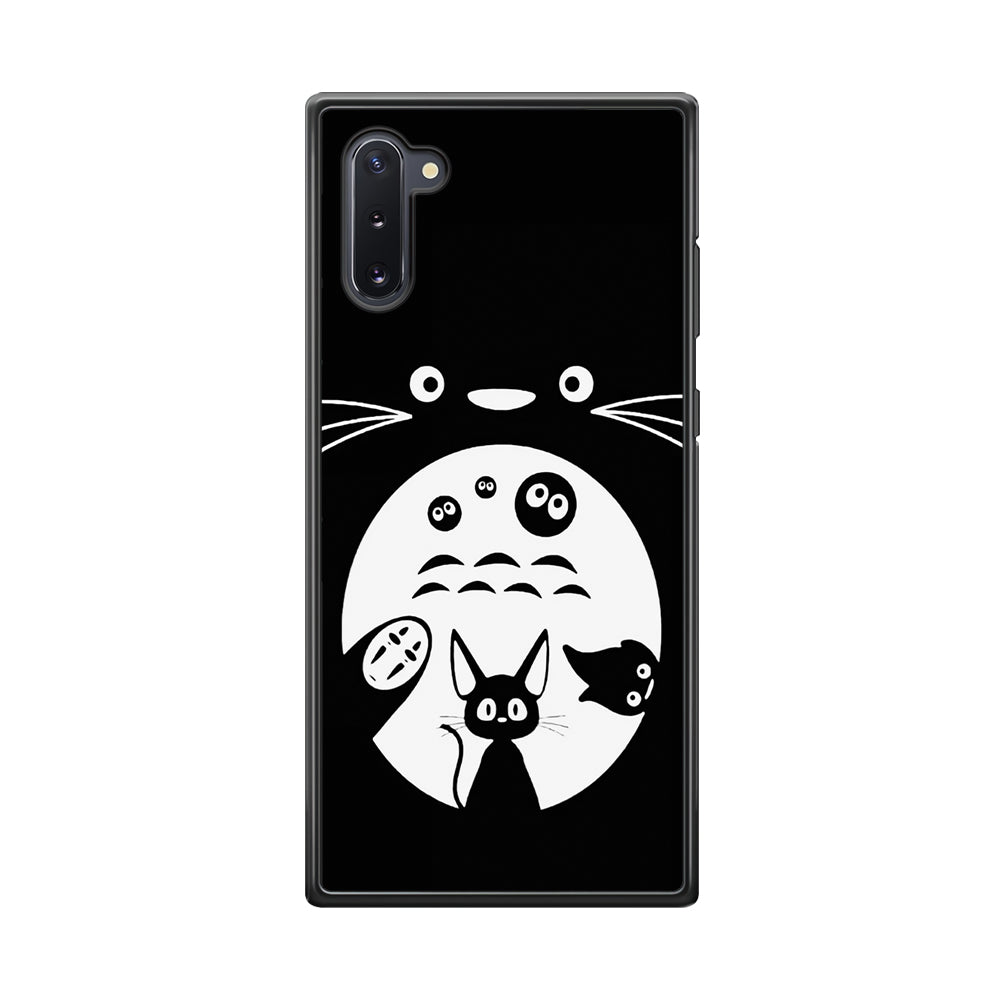 Totoro And Friends Silhouette Art Samsung Galaxy Note 10 Case