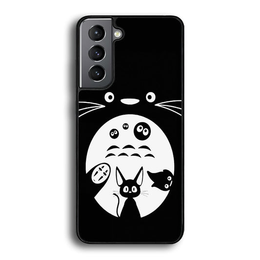 Totoro And Friends Silhouette Art Samsung Galaxy S24 Plus Case - Ezzystore