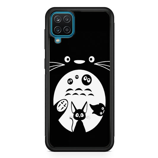 Totoro And Friends Silhouette Art Samsung Galaxy A12 Case