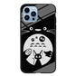 Totoro And Friends Silhouette Art iPhone 13 Pro Case