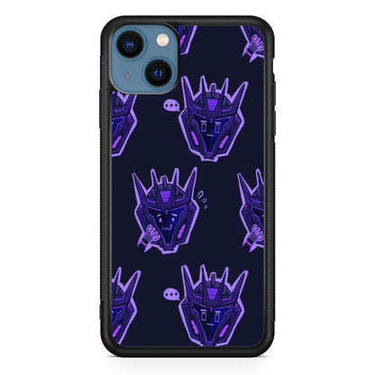 Transformers Navy Doodle iPhone 15 Case