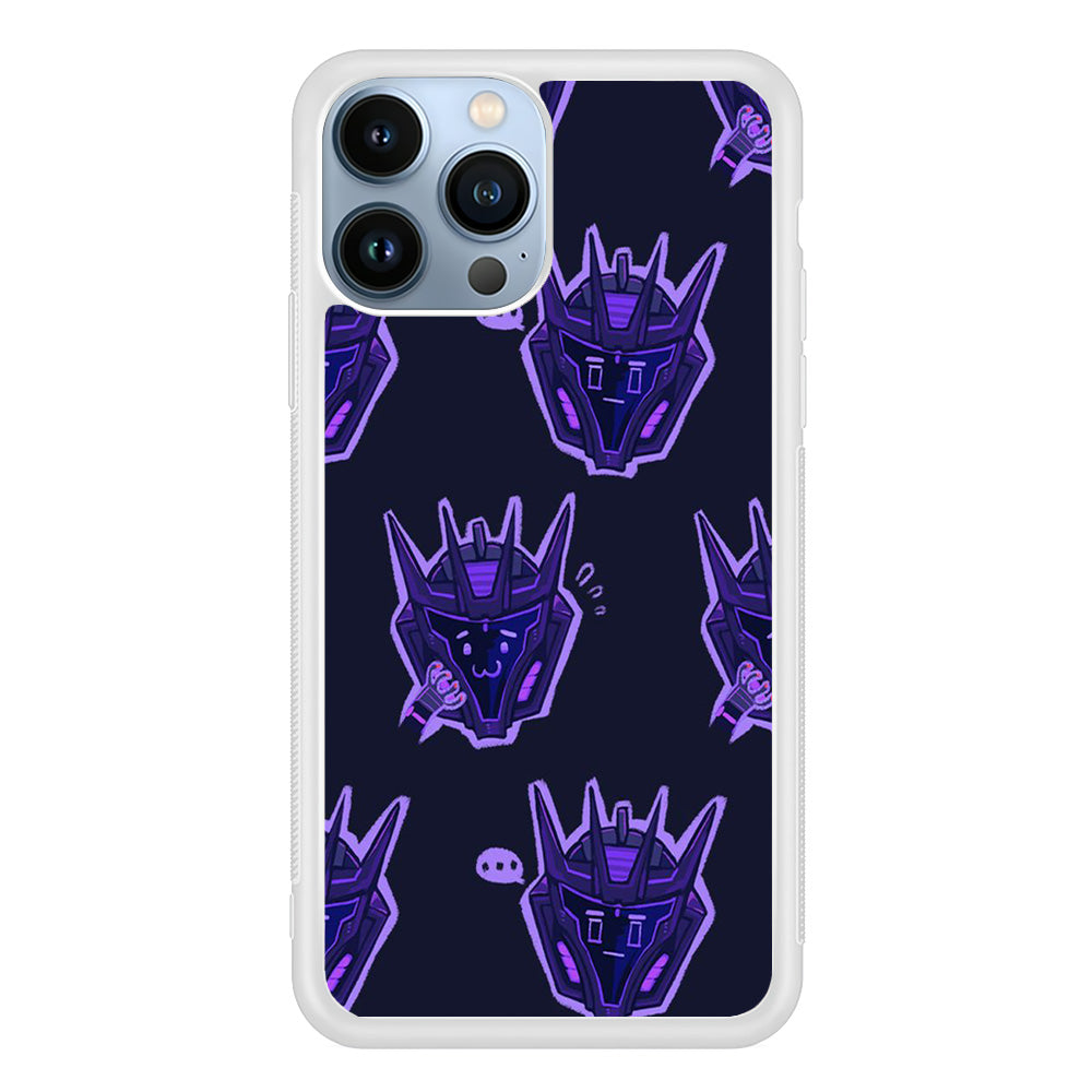 Transformers Navy Doodle iPhone 14 Pro Max Case