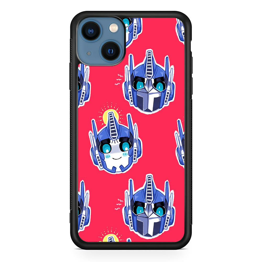 Transformers Red Doodle iPhone 14 Case