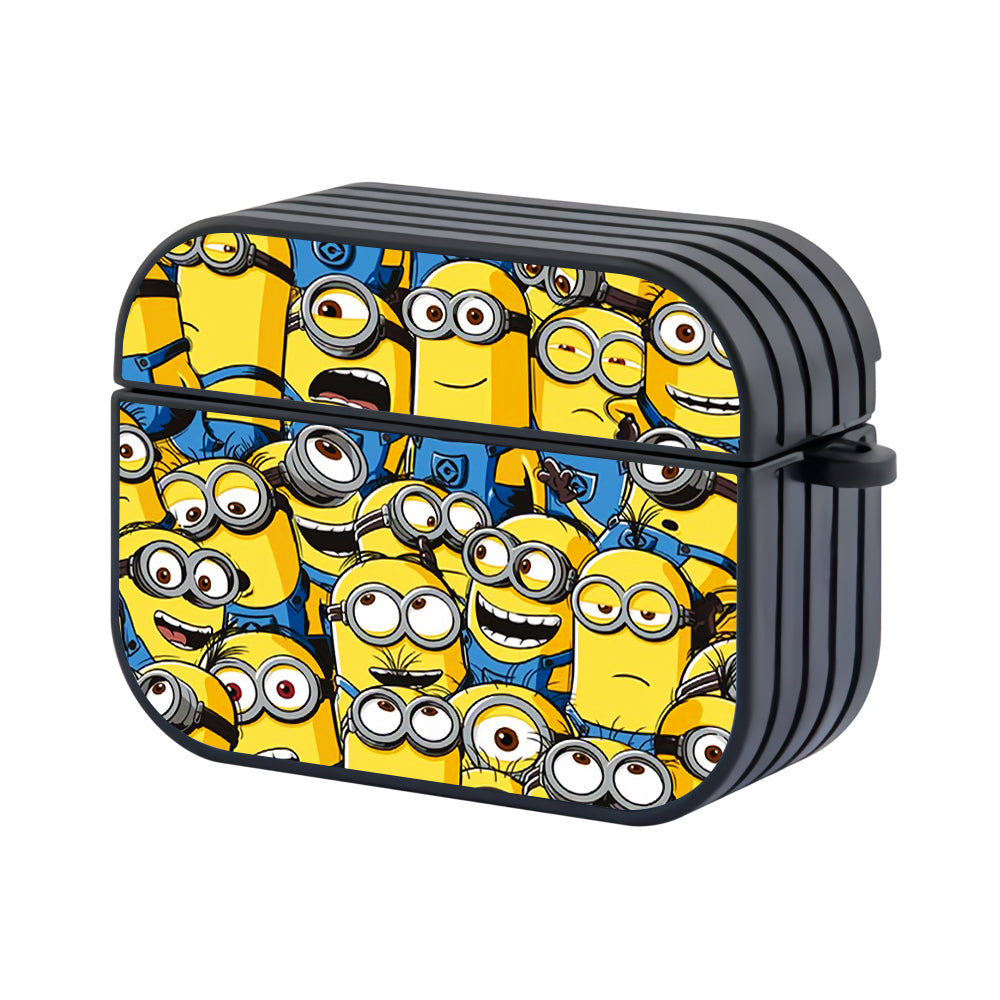 Troops Of Minions Hard Plastic Case Cover For Apple Airpods Pro - Ezzystore