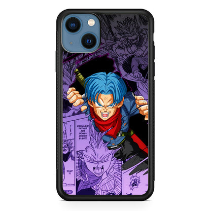 Trunks Dragonball Character iPhone 14 Plus Case