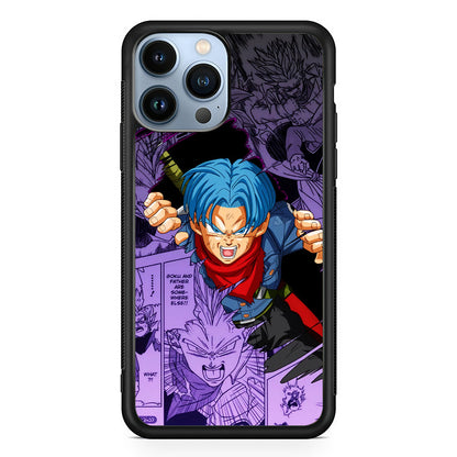 Trunks Dragonball Character iPhone 14 Pro Max Case